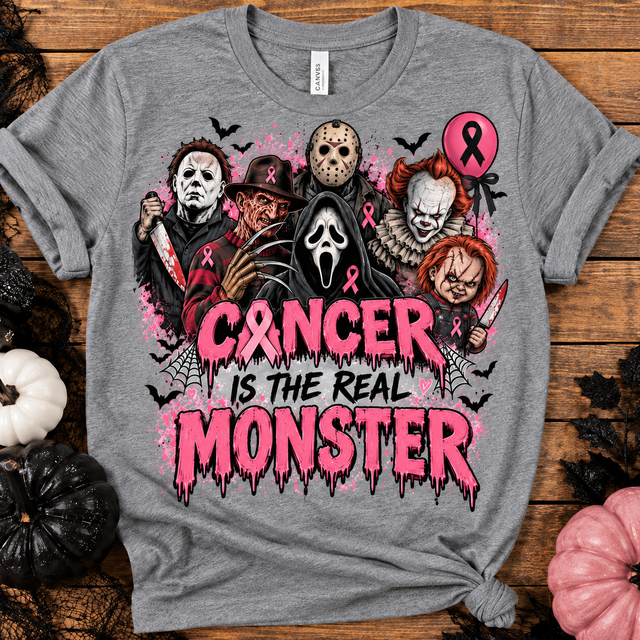 Cancer is the real monster shirt