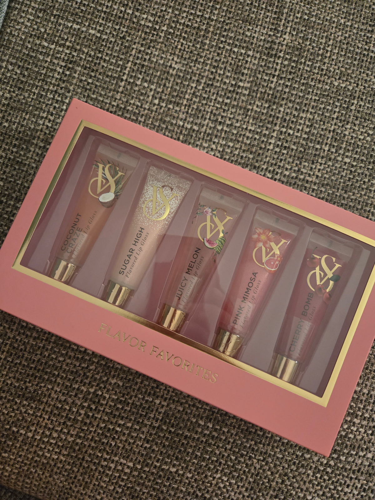 5 piece lip gloss set