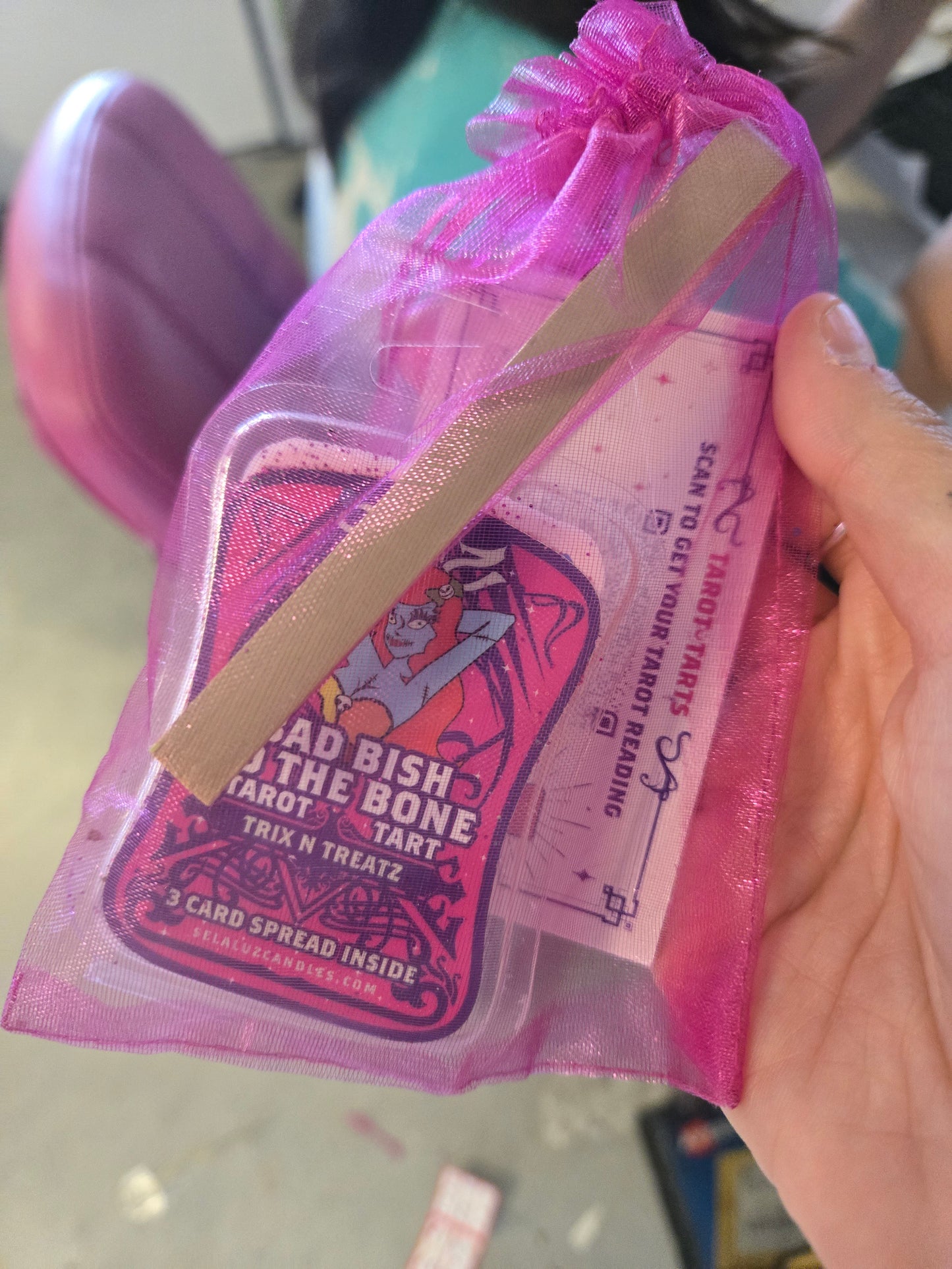 Tarot card wax melt