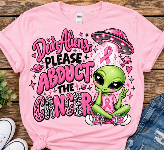 Abduct the cancer shirt