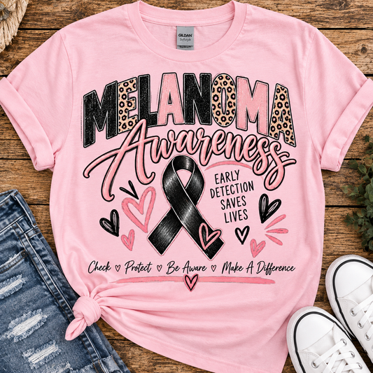 Pink Melanoma Shirt