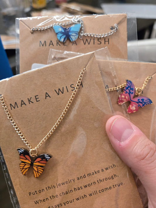 Make a wish butterfly
