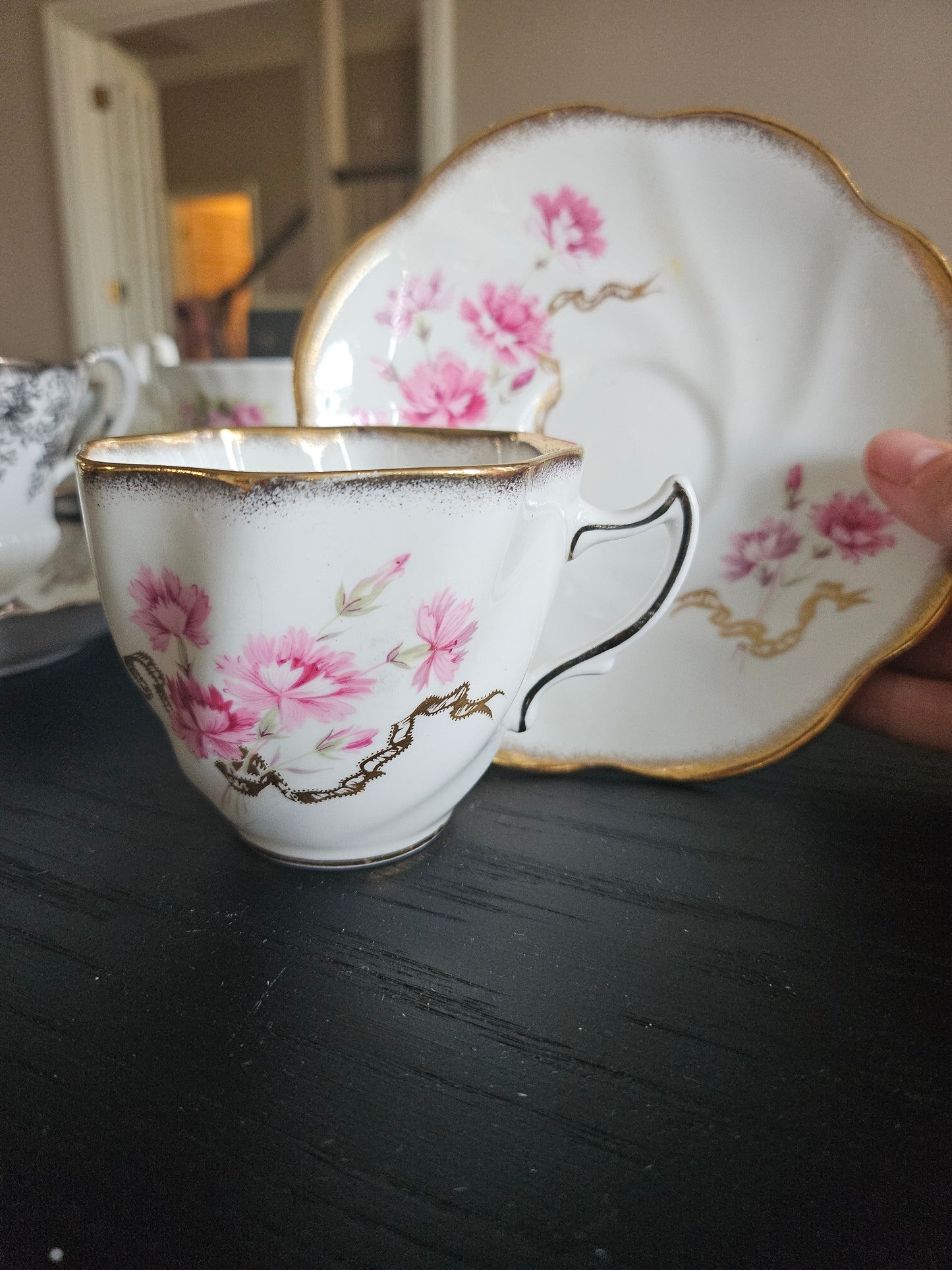 Unique teacup candle B